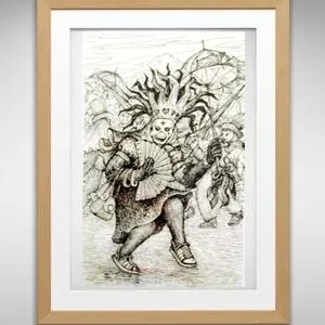 La Catrina - Desiderio Hernández Xochitiozin