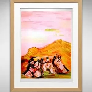 Loros en la Montaña - David Alfaro Siqueiros